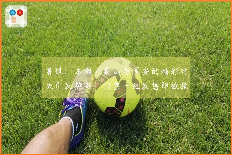 鲁媒：本周六泰山与国安的精彩对决引发热潮，门票一经发售即被抢购一空